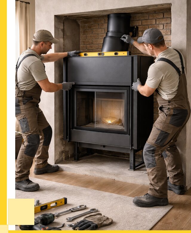 Установка каминных топок в Кондопоге под ключ от 18274 р. | ЭриданКнп