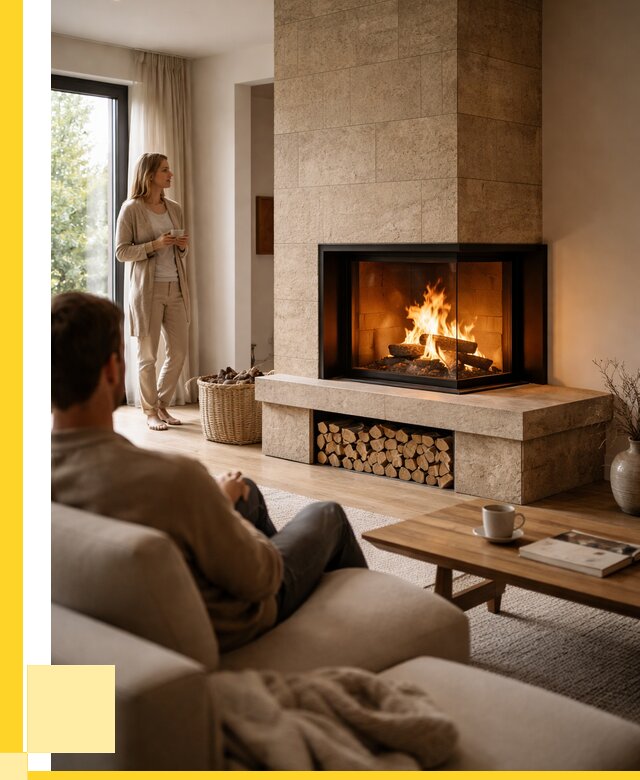 Угловые камины из кирпича установка в Кондопоге от 152280 р. ЭриданКнп