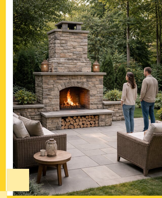 Уличные камины из кирпича в Кондопоге от 152280 р. | ЭриданКнп