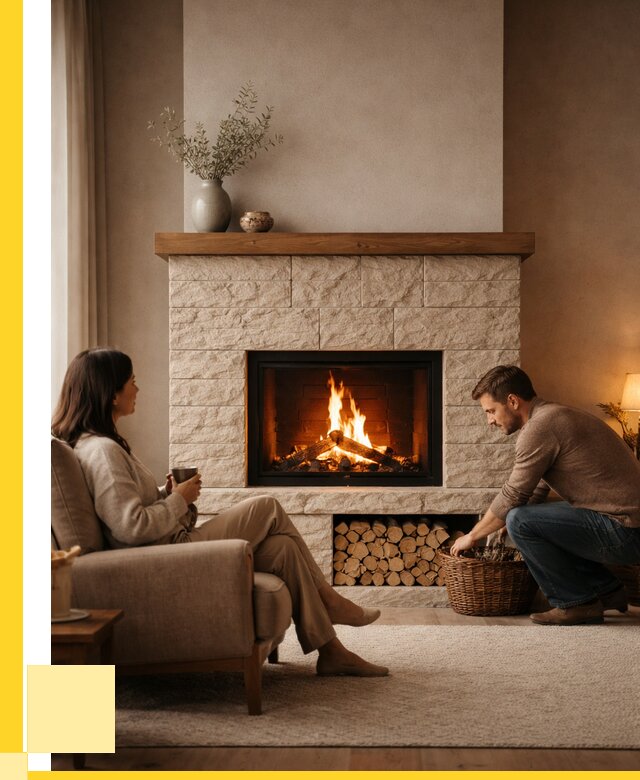 Камины для дома в Кондопоге под ключ от 152280 р. | ЭриданКнп