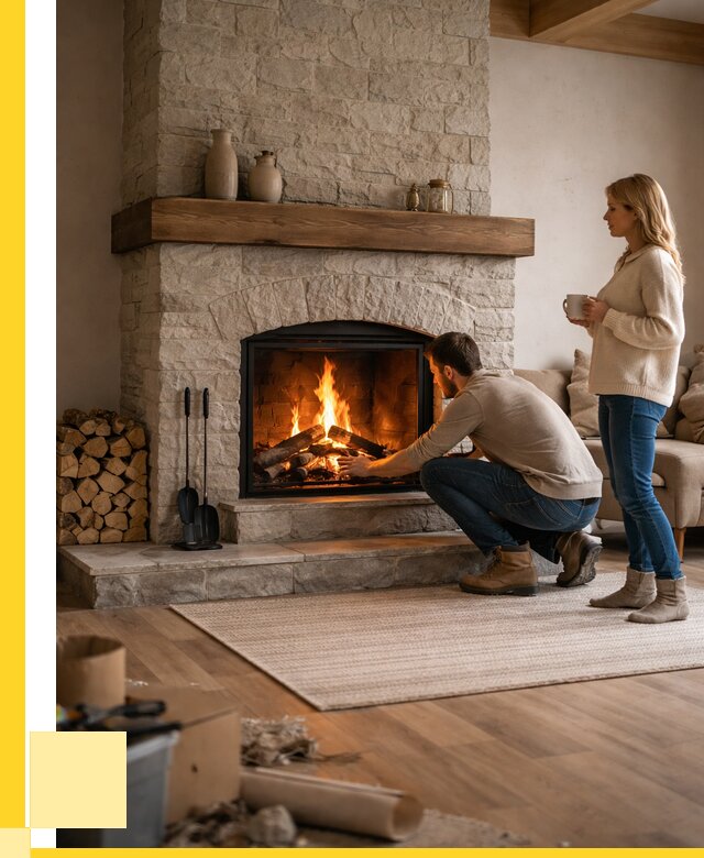 Камины для загородного дома в Кондопоге от 355320 р., ЭриданКнп