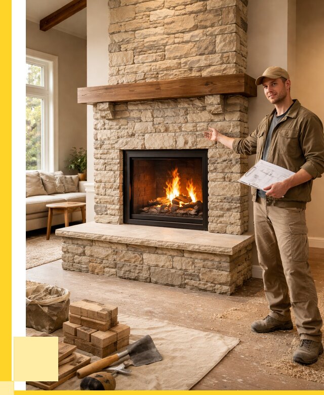 Камины под ключ в Кондопоге от 182736 р. | ЭриданКнп — установка