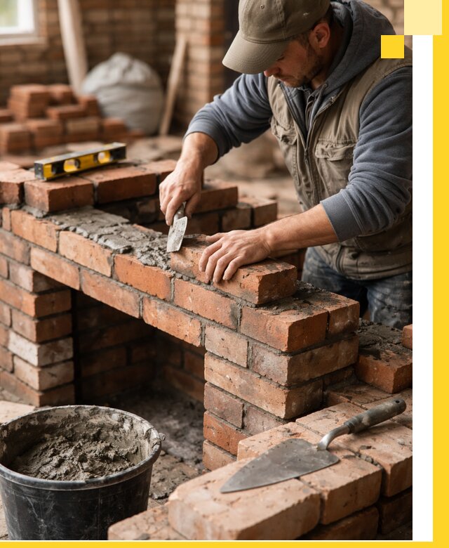 Кладка каминов под ключ в Кондопоге профессиональная отделка и монтаж