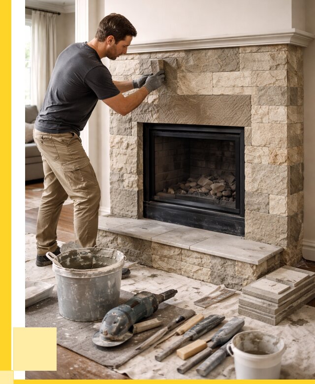 Ремонт каминов и печей в Кондопоге от 15228 р. | ЭриданКнп