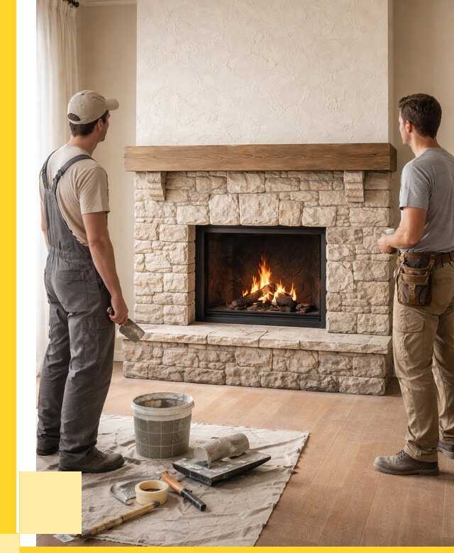 Отделка каминов в Кондопоге от 6599 р. под ключ | ЭриданКнп