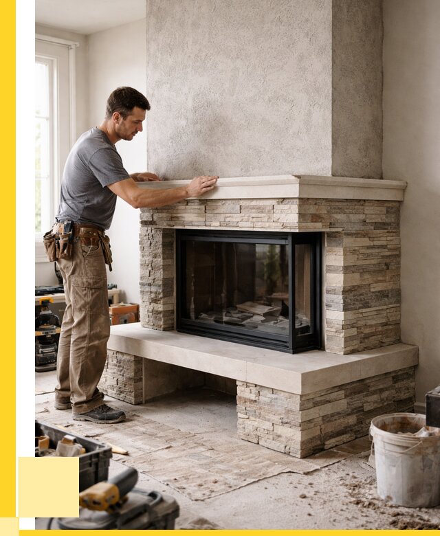 Изготовление каминов под ключ в Кондопоге от 152280 р. | ЭриданКнп