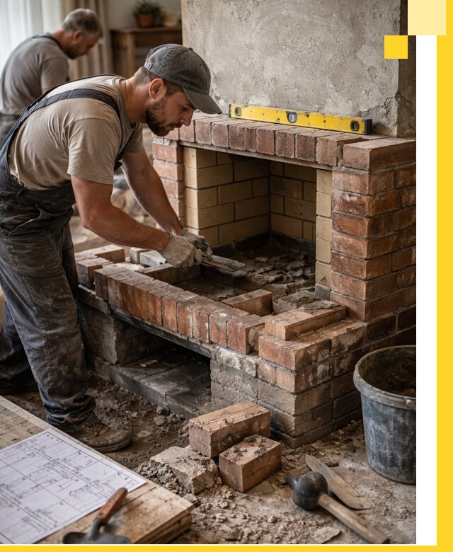 Изготовление и установка каминопечей под ключ в Кондопоге