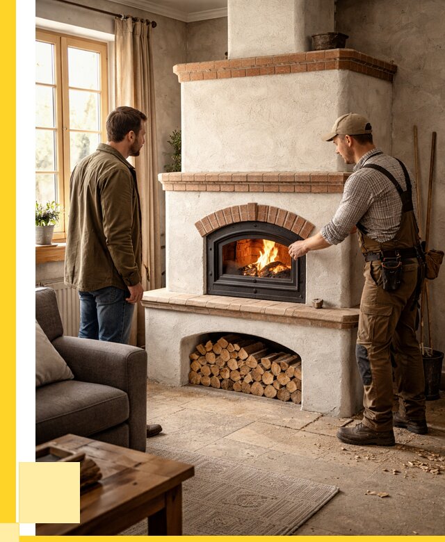 Печи камины в Кондопоге: кирпичные, изразцовые от 60912 р. | ЭриданКнп