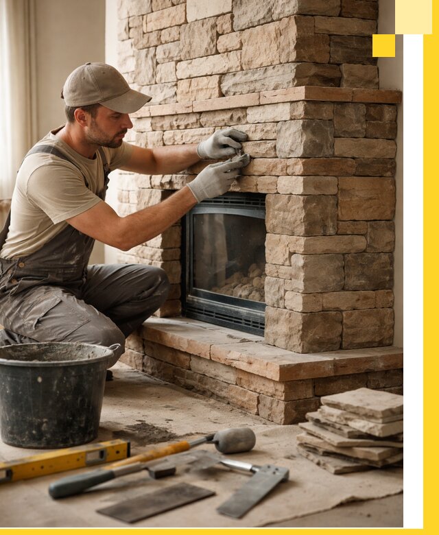 Проектирование и установка печей-каминов под ключ в Кондопоге