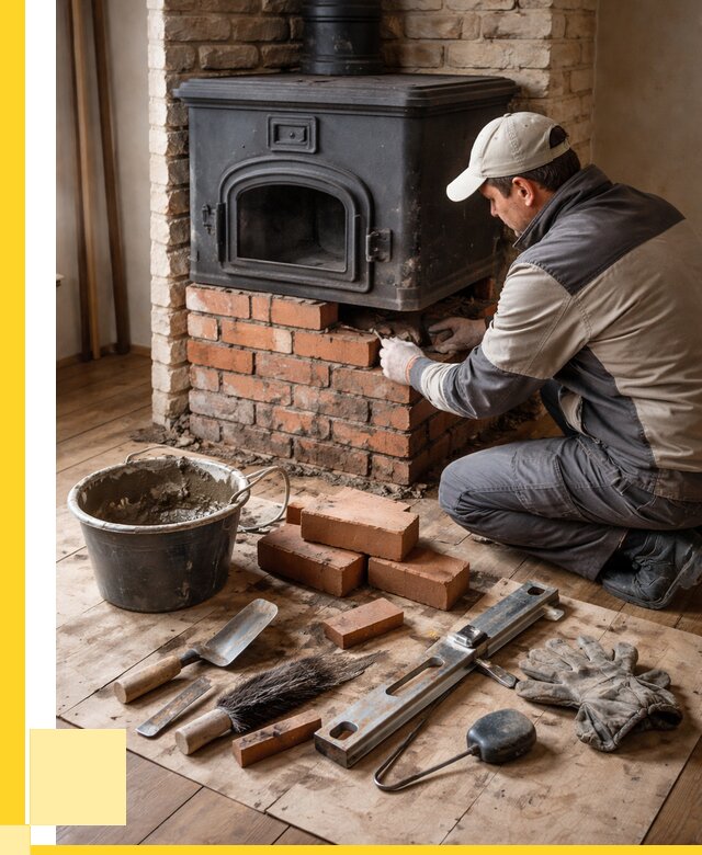 Ремонт печей в Кондопоге от 12182 р., услуги печника ЭриданКнп