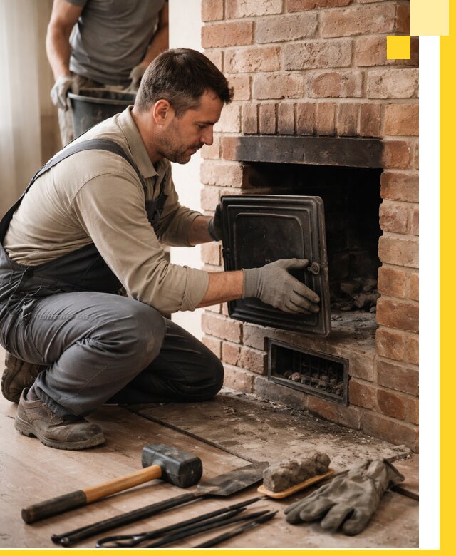 Ремонт печей в Кондопоге с гарантией качества и безопасности