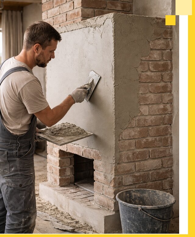 Отделка печей и облицовка каминов в Кондопоге под ключ