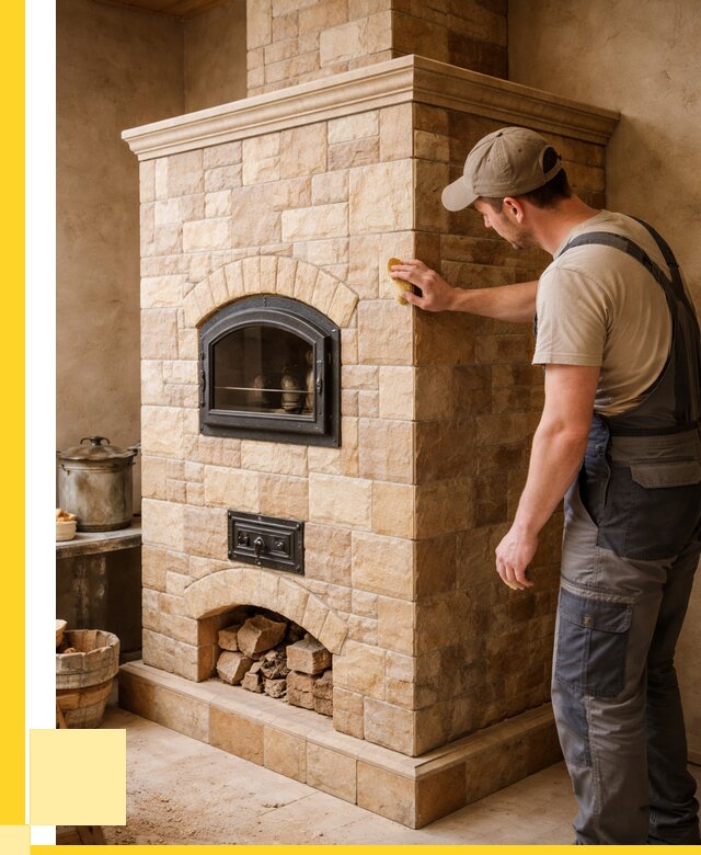 Облицовка печей в Кондопоге от 4568 р. под ключ | ЭриданКнп