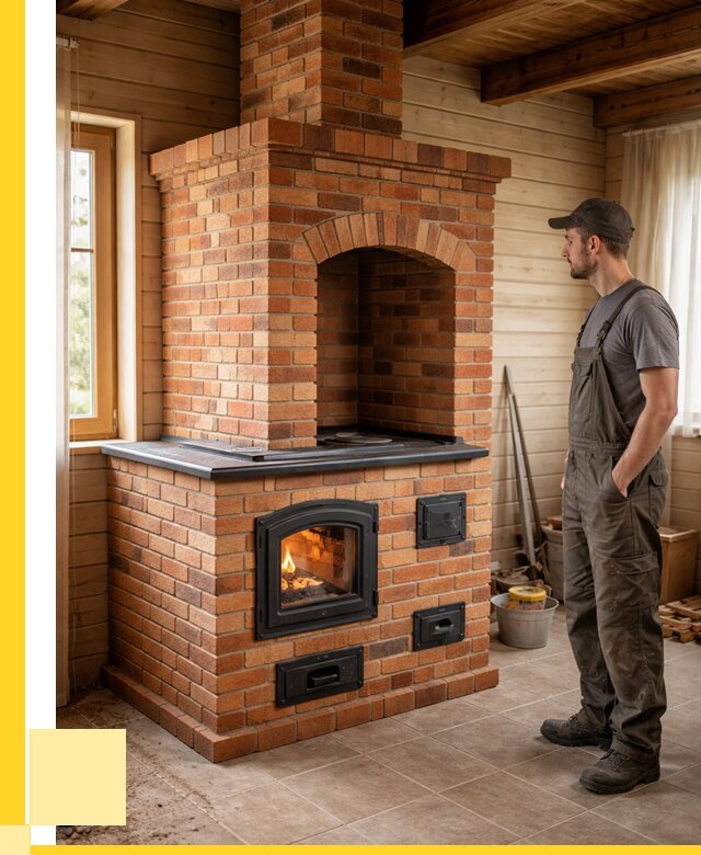 Кирпичные печи в Кондопоге: купить от 152280 р. | ЭриданКнп