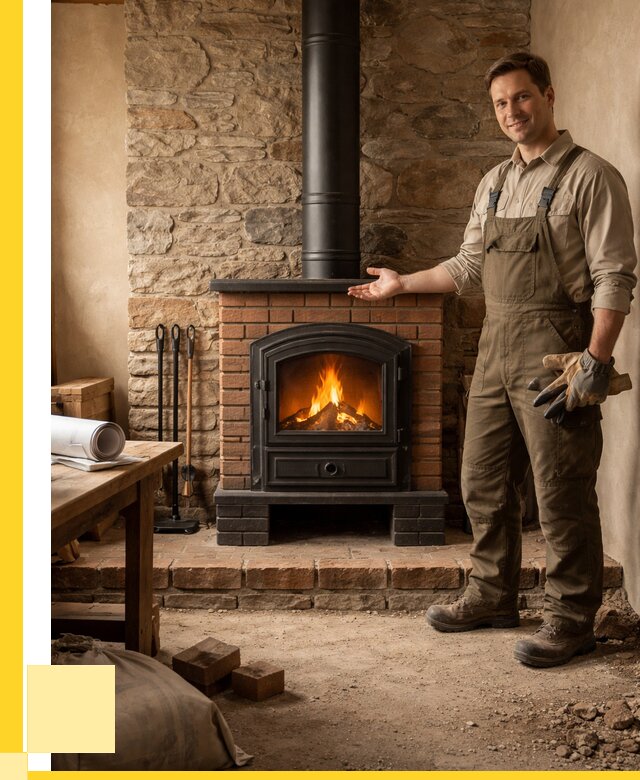 Печи отопительные из кирпича в Кондопоге от 81216 р., ЭриданКнп