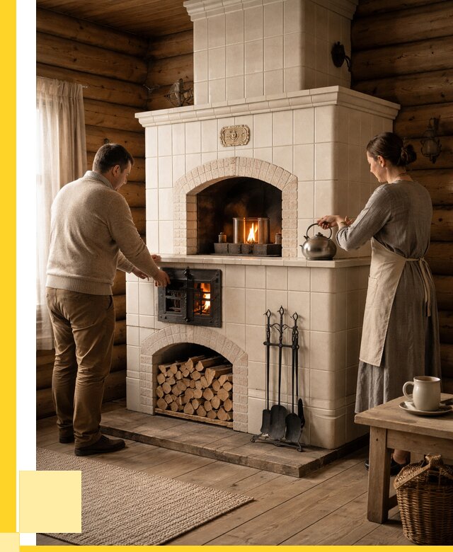 Русские печи в Кондопоге: установка от 152280 р. ЭриданКнп