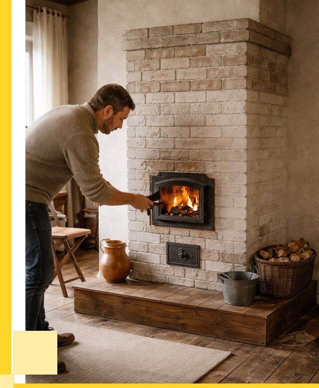 Печь голландка из кирпича в Кондопоге от 86292 р. | ЭриданКнп