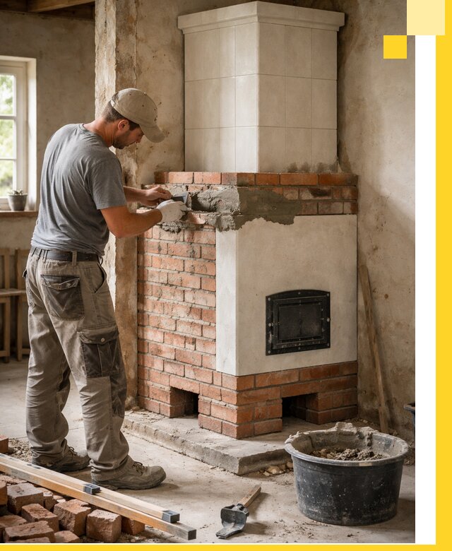 Изготовление и установка печей-голландок под ключ в Кондопоге