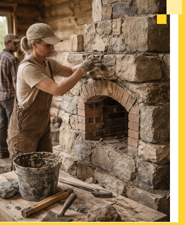 Каменные печи на заказ и монтаж в Кондопоге, долговечные решения