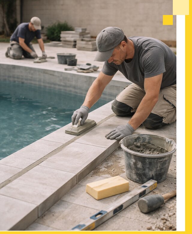 Отделка бассейнов в Кондопоге: декоративная отделка и гидроизоляция