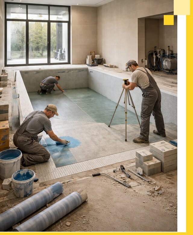 Проект и строительство закрытых бассейнов в Кондопоге под ключ