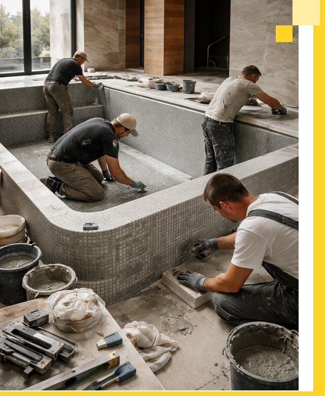 Строительство и установка СПА бассейнов под ключ в Кондопоге