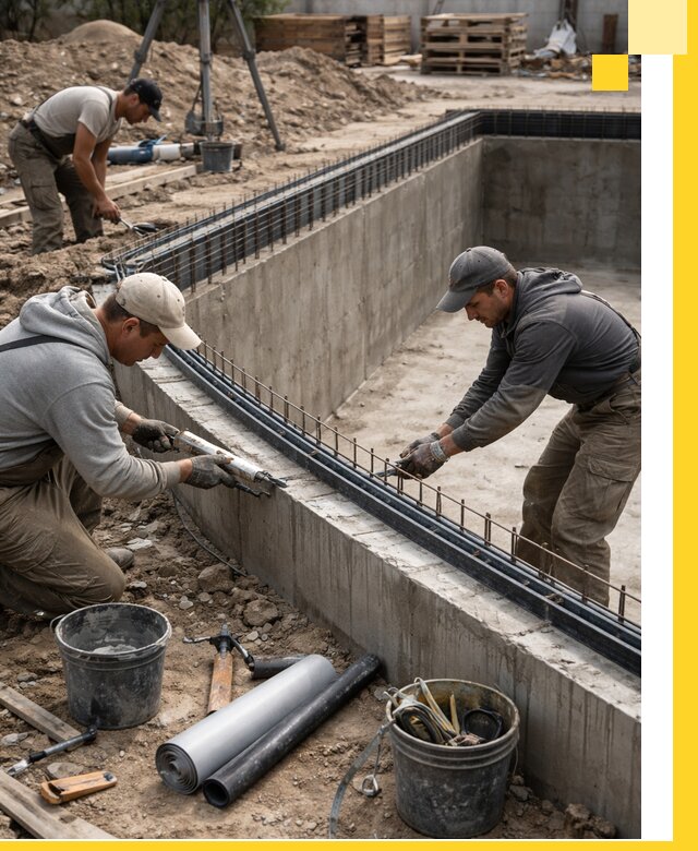 Качественный монтаж чаши бассейна в Кондопоге под ключ с гарантией