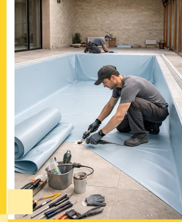 Пленка ПВХ для бассейнов в Кондопоге от 2538 р. | ЭриданКнп