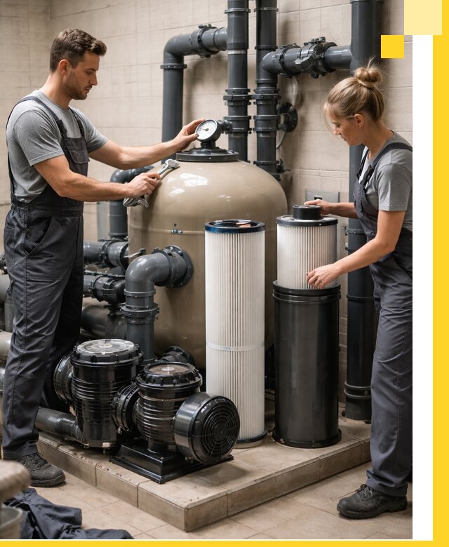 Фильтры и системы фильтрации для бассейнов в Кондопоге