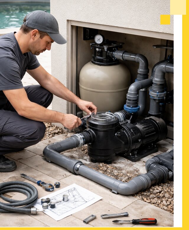 Поставка, монтаж и сервис насосов для бассейнов в Кондопоге