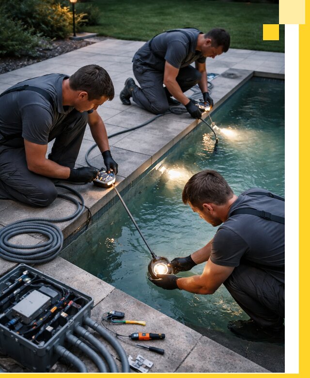 Профессиональное освещение бассейнов в Кондопоге: дизайн и монтаж