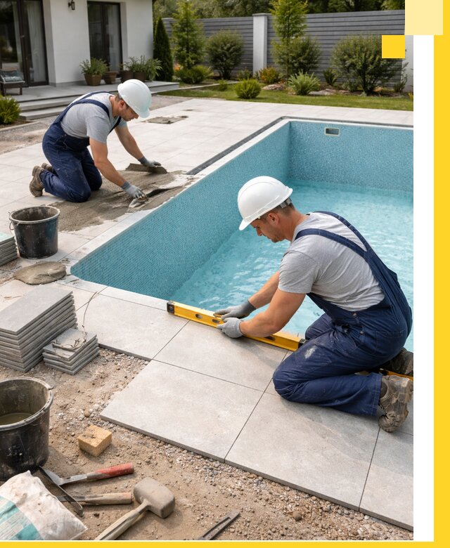 Строительство и монтаж плавательных бассейнов под ключ в Кондопоге