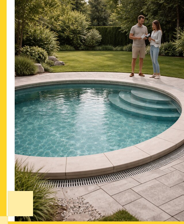 Круглые каркасные бассейны купить в Кондопоге от 253800 р. | ЭриданКнп