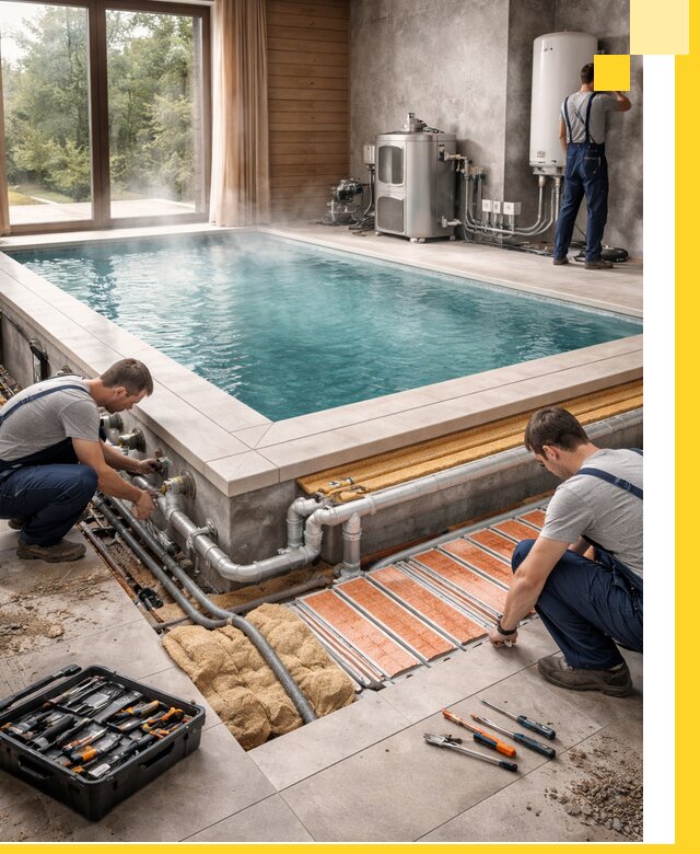 Проектирование и строительство тёплых бассейнов в Кондопоге