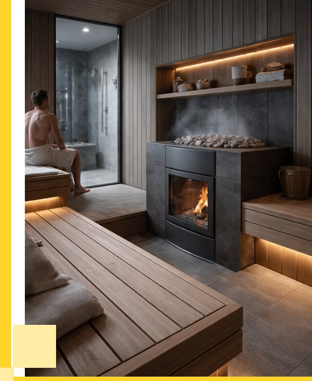 Проект сауны в частном доме в Кондопоге от 35532 р. | ЭриданКнп