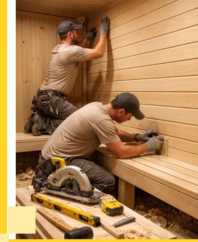 Обшивка саун вагонкой в Кондопоге от 2538 р. | ЭриданКнп