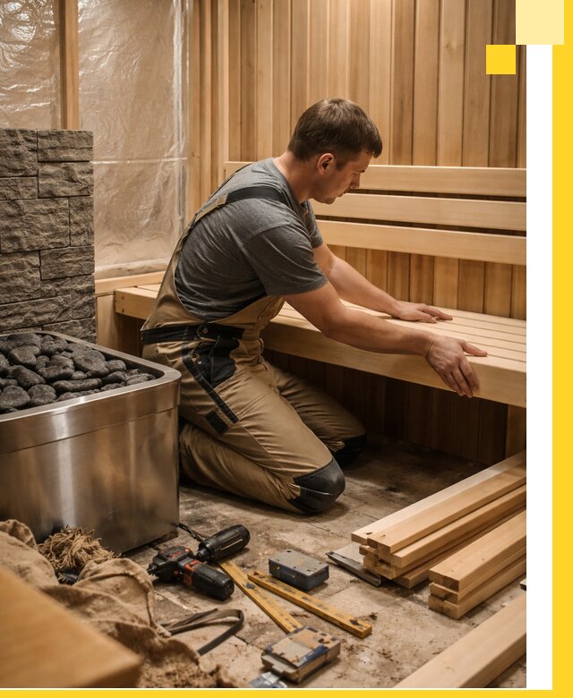 Сауны для дома под ключ с проектированием и монтажом в Кондопоге