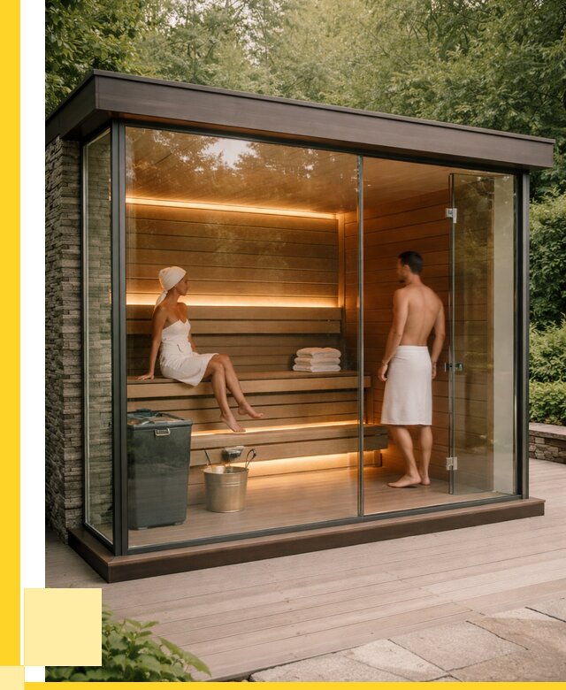 Сауна стеклянная и двери для сауны в Кондопоге от 253800 р. | ЭриданКнп