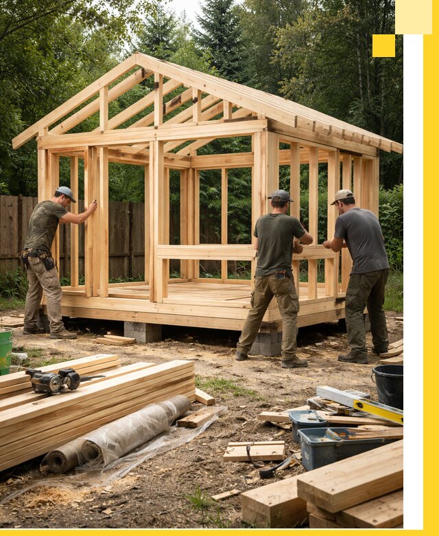 Профессиональное строительство бань под ключ в Кондопоге