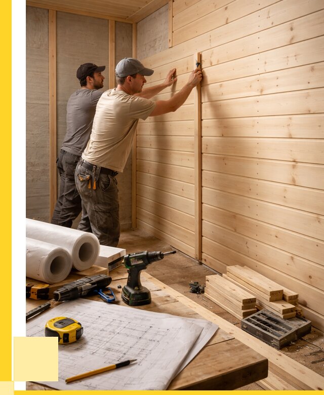 Обшивка бани вагонкой в Кондопоге от 1218 р., ЭриданКнп