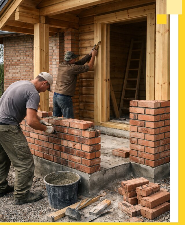 Строительство кирпичных бань под ключ в Кондопоге с гарантией качества