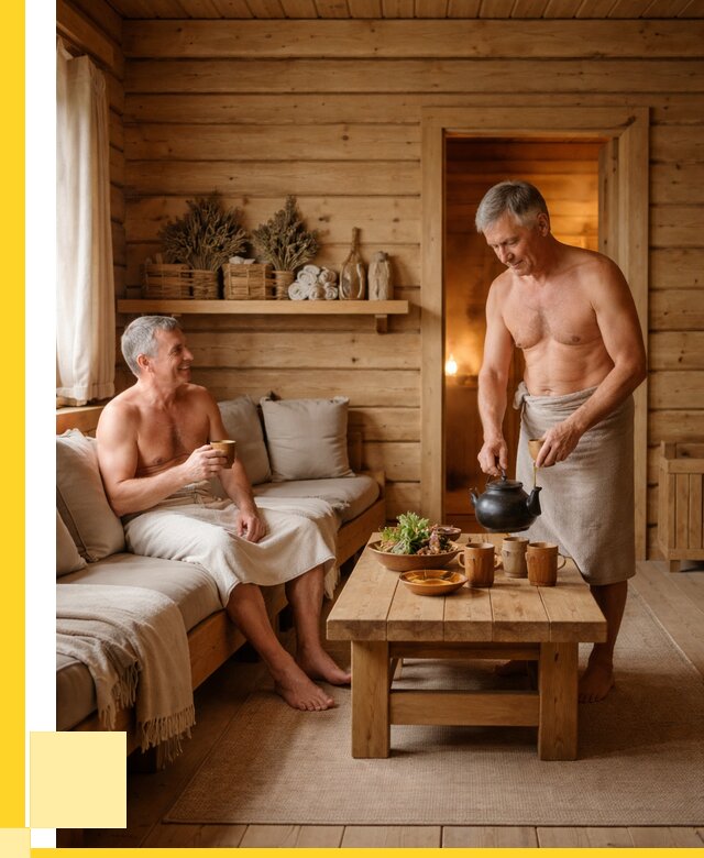 Бани с комнатой отдыха под ключ в Кондопоге от 456840 р. | ЭриданКнп