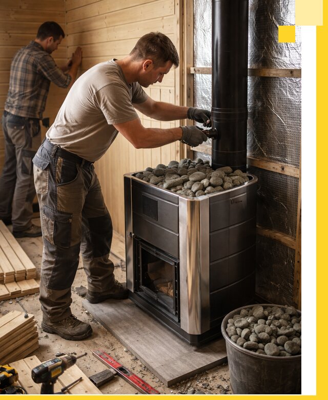 Проектирование и строительство парилок для бани в Кондопоге под ключ