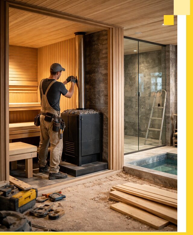 Полное строительство банных комплексов под ключ в Кондопоге