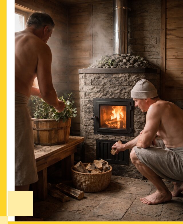 Банные печи под ключ в Кондопоге от 45684 р. | ЭриданКнп кирпичная