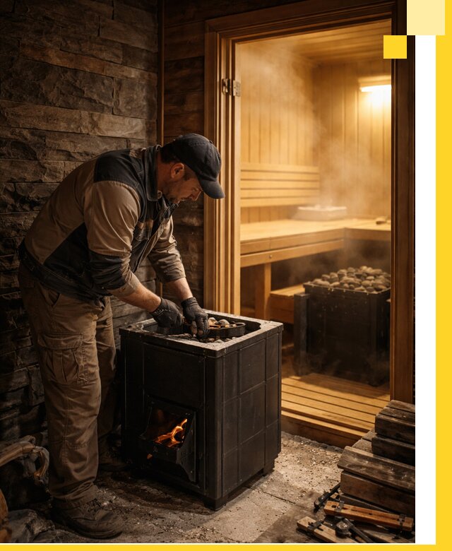 Строительство бани с сауной под ключ в Кондопоге от проекта до сдачи