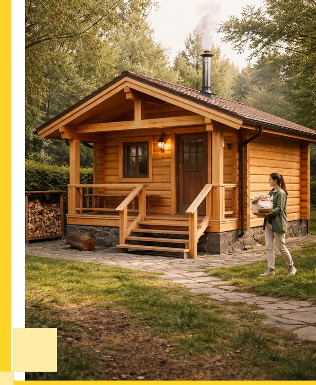 Купить баню под ключ в Кондопоге от 659880 р. | ЭриданКнп