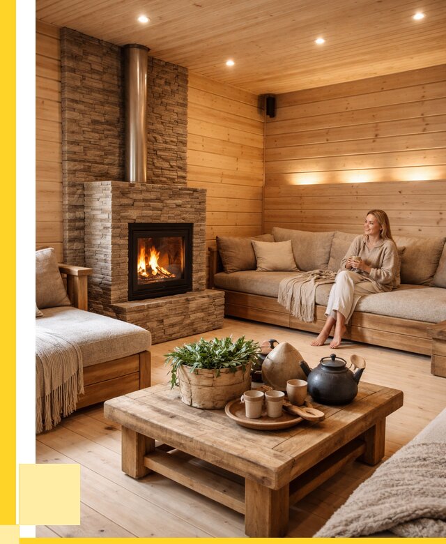 Проект бани с комнатой отдыха в Кондопоге от 35532 р. | ЭриданКнп