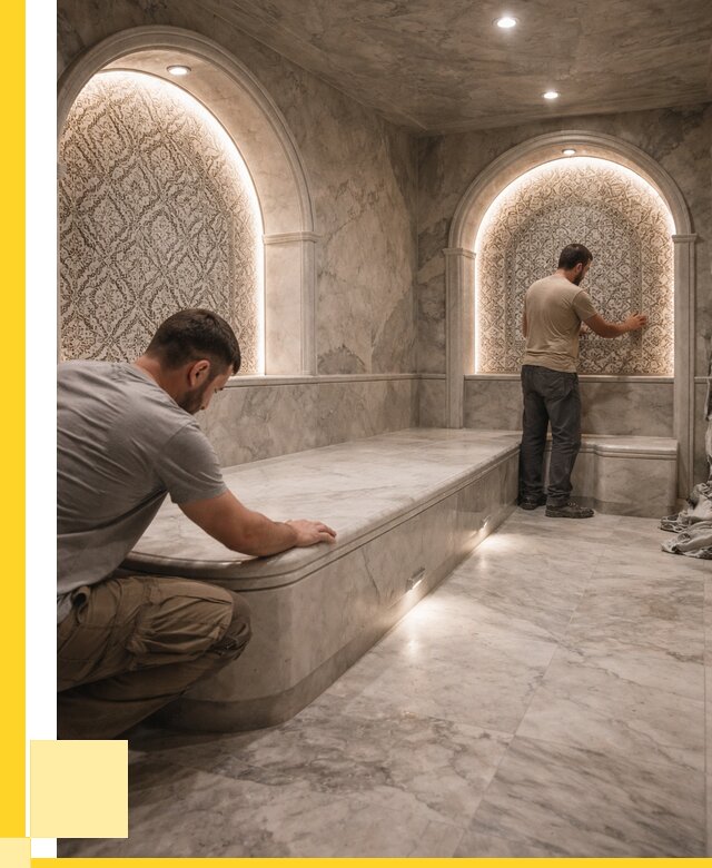 Турецкие бани под ключ в Кондопоге от 253800 р. | ЭриданКнп